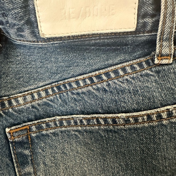 Re/Done 70s Stovepipe Straight Leg Jeans - Picture 4 of 7